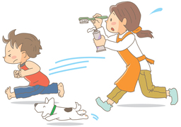 go afterのイラスト